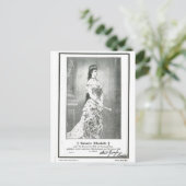 Keizerin Elisabeth - Sissi-moordkaart #023H Briefkaart (Staand voorkant)