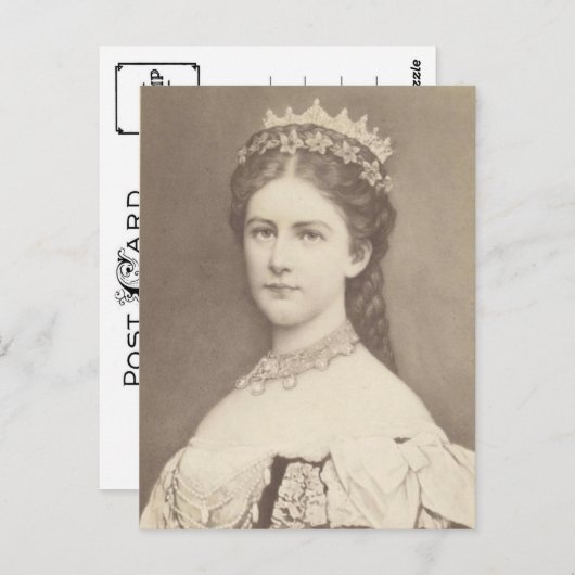 Keizerin Elisabeth - Sissi - Sisi van Oostenrijk 1 Briefkaart (Voorkant / Achterkant)