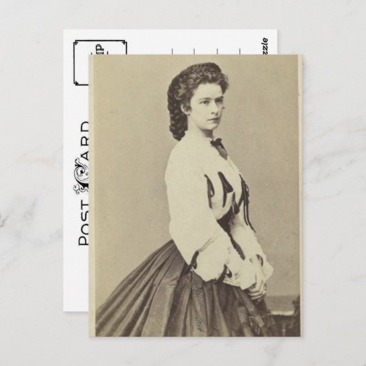 Keizerin Elisabeth - Sissi - Sisi van Oostenrijk 1 Briefkaart (Voorkant / Achterkant)