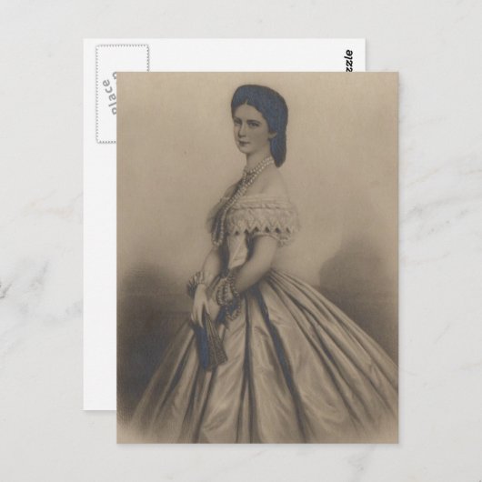 Keizerin Elisabeth - Sissi - Sisi van Oostenrijk # Briefkaart (Voorkant / Achterkant)