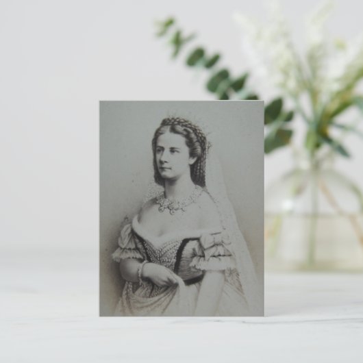 Keizerin Elisabeth - Sissi - Sisi van Oostenrijk # Briefkaart (Staand voorkant)