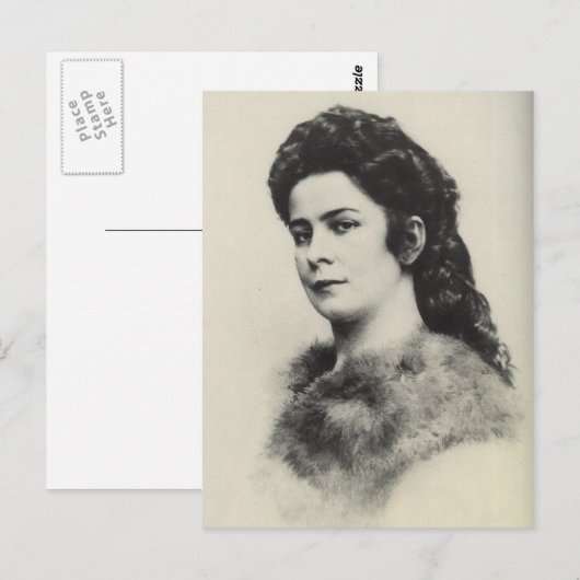 Keizerin Elisabeth - Sissi - Sisi van Oostenrijk # Briefkaart (Voorkant / Achterkant)