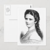 Keizerin Elisabeth - Sissi - Sisi van Oostenrijk # Briefkaart (Voorkant / Achterkant)