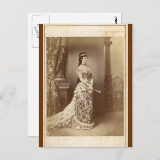 Keizerin Elisabeth - Sissi - Sisi van Oostenrijk # Briefkaart (Voorkant / Achterkant)