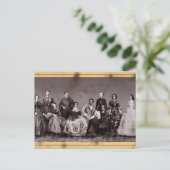 Keizerin Elisabeth van Oostenrijk met haar familie Briefkaart (Staand voorkant)