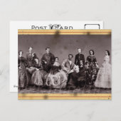 Keizerin Elisabeth van Oostenrijk met haar familie Briefkaart (Voorkant / Achterkant)