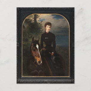 Keizerin Elisabeth van Oostenrijk rijpaard #022SS Briefkaart
