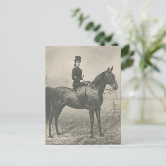 Keizerin Elisabeth van Oostenrijk sidesaddle Brief Briefkaart (Staand voorkant)