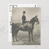 Keizerin Elisabeth van Oostenrijk sidesaddle Brief Briefkaart (Voorkant / Achterkant)