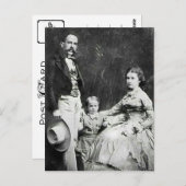 Keizerin Elisabeth van Oostenrijk - Sissi, FJ & Ru Briefkaart (Voorkant / Achterkant)