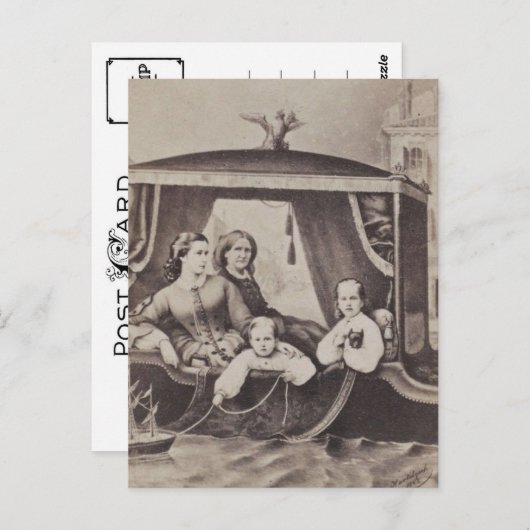 Keizerin Elisabeth van Oostenrijk, Sissi in Veneti Briefkaart (Voorkant / Achterkant)