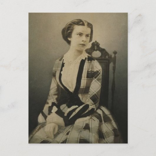 Keizerin Elisabeth van Oostenrijk - Sissi - jong m Briefkaart (Voorkant)