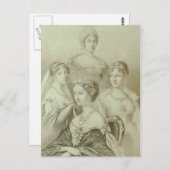 Keizerin Eugenie van Frankrijk #002F Briefkaart (Voorkant / Achterkant)