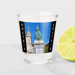 Keizerin Maria Theresia Standbeeld Oostenrijk Shot Glas