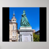 Keizerin Maria Theresia standbeeld Poster (Voorkant)