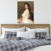 Keizerin Sisi Canvas Afdruk (Insitu (Slaapkamer))