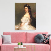 Keizerin Sisi Canvas Afdruk (Insitu (Woonkamer))