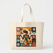 Keizerin van Overvloed Grote Tote Bag (Voorkant)