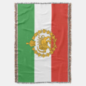 Keizerlijk_embleem_van_de_Pahlavi-dynastieThrow De Deken (Voorkant Verticaal)