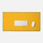 Keizerlijk Geel Effen Kleur Bureaumat (Keyboard & Muis)