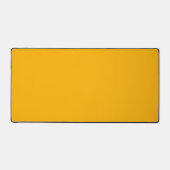 Keizerlijk Geel Effen Kleur Bureaumat (Voorkant)