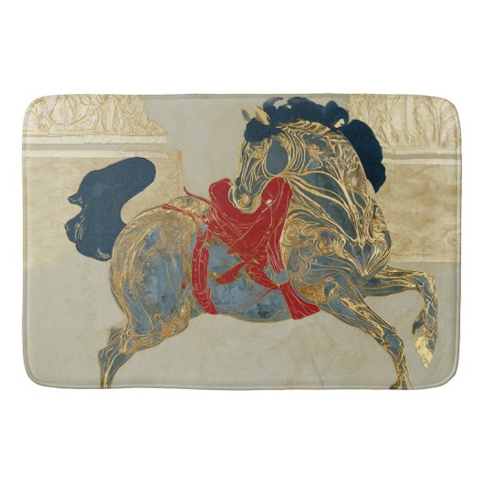 Keizerlijk Gouden Paard Badmat (Voorkant)