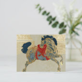 Keizerlijk Gouden Paard Briefkaart (Staand voorkant)