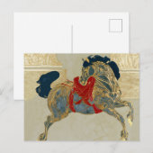 Keizerlijk Gouden Paard Briefkaart (Voorkant / Achterkant)