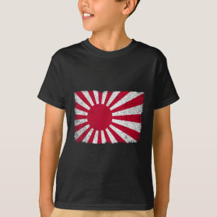 Keizerlijk Japan Mannen Vrouwen Noodlijdende Rijze T-shirt