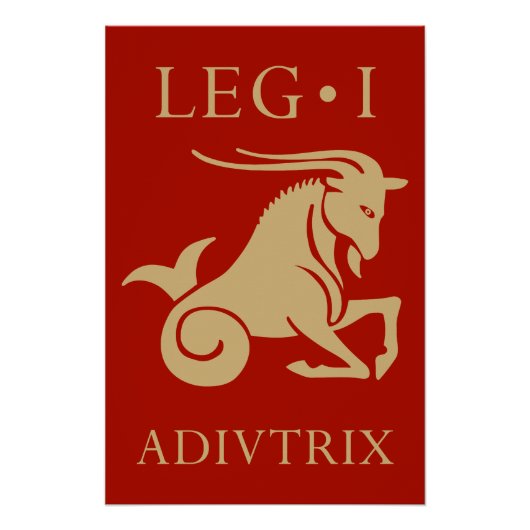 Keizerlijk Romeins Leger - Legio I Adiutrix Perfect Poster (Voorkant)
