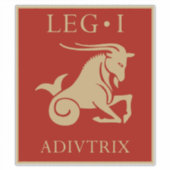 Keizerlijk Romeins leger - Legio I Adiutrix Sticker (Voorkant)