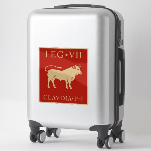 Keizerlijk Romeins leger - Legio VII Claudia Sticker (Koffer)