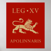 Keizerlijk Romeins leger - Legio XV Apollinaris Poster (Voorkant)