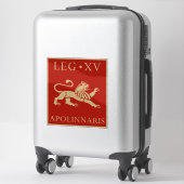 Keizerlijk Romeins leger - Legio XV Apollinaris Sticker (Koffer)
