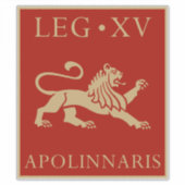 Keizerlijk Romeins leger - Legio XV Apollinaris Sticker (Voorkant)