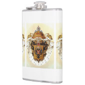 Keizerlijk Rusland mindere wapenschild Heupfles (Links)