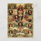 Keizerlijk Rusland, tsaren, tsaren, tsaar Nicolas Briefkaart (Voorkant)