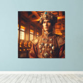 keizerlijke eerbied canvas afdruk (Insitu (Houten vloer))