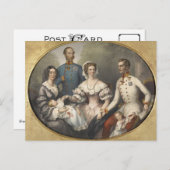 Keizerlijke familie Oostenrijk, keizerin Sissi 185 Briefkaart (Voorkant / Achterkant)