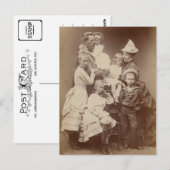 Keizerlijke familie van Pruisen 1874 Briefkaart (Voorkant / Achterkant)