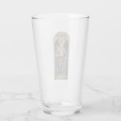 Keizerlijke genade kunst Sint Adelheid van Italië Glas (Achterkant)