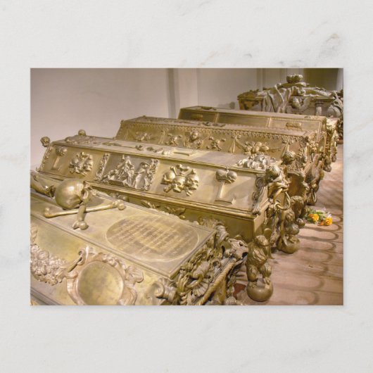 Keizerlijke Habsburgse Crypte, Wenen, Oostenrijk Briefkaart (Voorkant)
