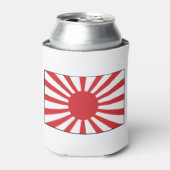 Keizerlijke Japanse vlag Blikjeskoeler (Blikje Voorkant)