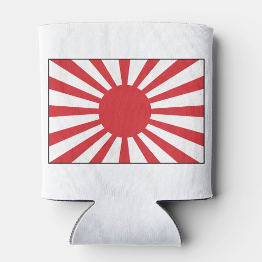 Keizerlijke Japanse vlag Blikjeskoeler (Achterkant)