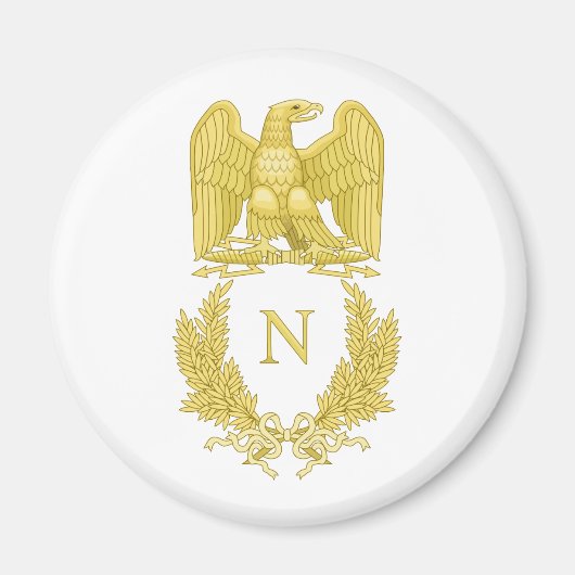 Keizerlijke Napoleon I Eagle Embleem Magnet (Voorkant)