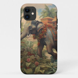 Keizerlijke Olifant & Gouden Paviljoen Vintage Case-Mate iPhone Case