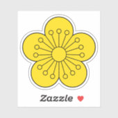 Keizerlijke Zegel van het Koreaanse Rijk (Ihwamun) Sticker (Vel)