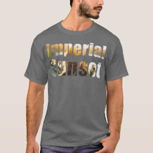 keizerlijke zonsondergang t-shirt