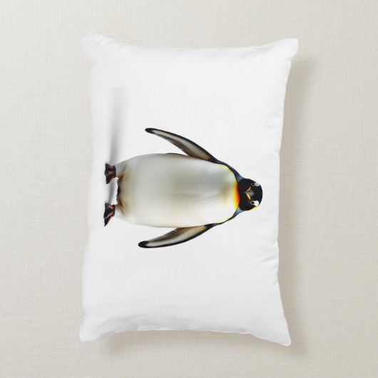 keizerpinguïn (Aptenodytes forsteri) kussen (Achterkant (Verticaal))