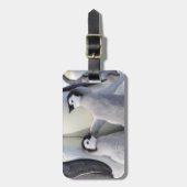 Keizerpinguïn Kuiken Bagagelabel (Voorkant verticaal)